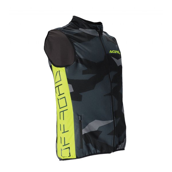 【30日は24時間限定クーポン配布】ACERBIS アチェルビスSOFTSHELL X-WINDベスト BK/YL-S AC-23441BK/YL1(2644799)代引不可 送料無料｜e-zoa SHOP