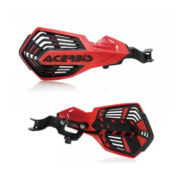 【20日は24時間限定クーポン配布】ACERBIS アチェルビス K-FUTURE ハンドガード RD/BK #349 AC-24297RD/BK (2645049) 代引不可 送料無料