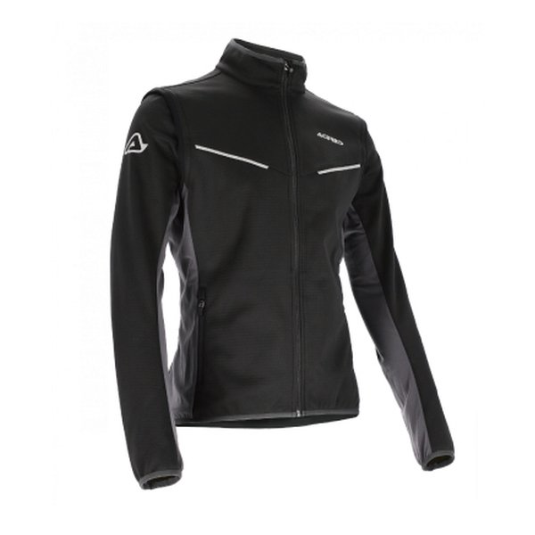 【15日は24時間限定クーポン配布】ACERBIS アチェルビス TRACK SOFTSHELL JK BK/GY-3XL AC-24320BK/GY6 (2645091) 代引不可 送料無料