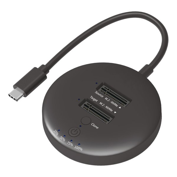 【20日は24時間限定クーポン配布】AINEX アイネックス クローン対応 USB 20Gbps M.2 NVMe SSDスタンド HDE-21 (2658661) 送料無料