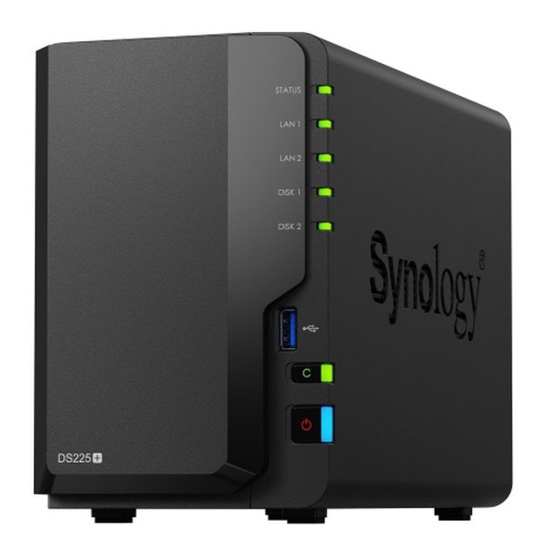 【25日は24時間限定クーポン配布】Synology シノロジーDiskStation DS225+ +HAT3300-4TB 2個 DS225+_HAT3300-4TB2(2661689)代引不可 送料無料｜e-zoa SHOP