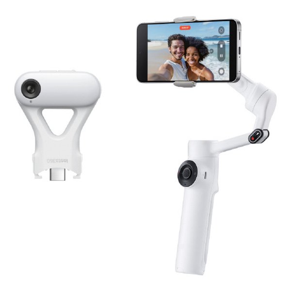 【10日は24時間限定クーポン配布】Insta 360 インスタ360 Flow 2 AI Tracker Bundle Summit White CINSABQA-FLOW210 (2654698) 送料無料