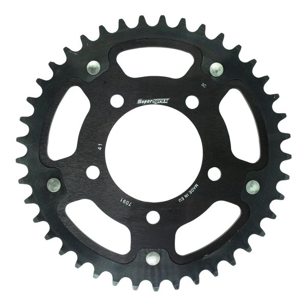 【10日は24時間限定クーポン配布】Supersprox スーパースプロックス SPX REAR STEALTH 7091-41T BLK RST-7091:41-BLK (2587503) 代引不可 送料無料
