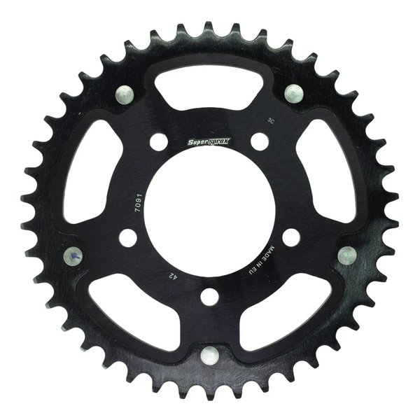 【25日は24時間限定クーポン配布】Supersprox スーパースプロックスSPX REAR STEALTH 7091-42T BLK RST-7091:42-BLK(2587504)代引不可 送料無料|e-zoa SHOP