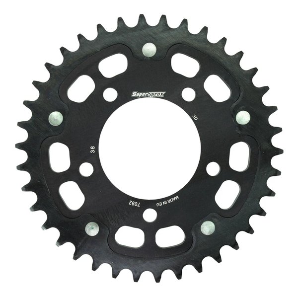 【10日は24時間限定クーポン配布】Supersprox スーパースプロックス SPX REAR STEALTH 7092-38T BLK RST-7092:38-BLK (2587510) 代引不可 送料無料