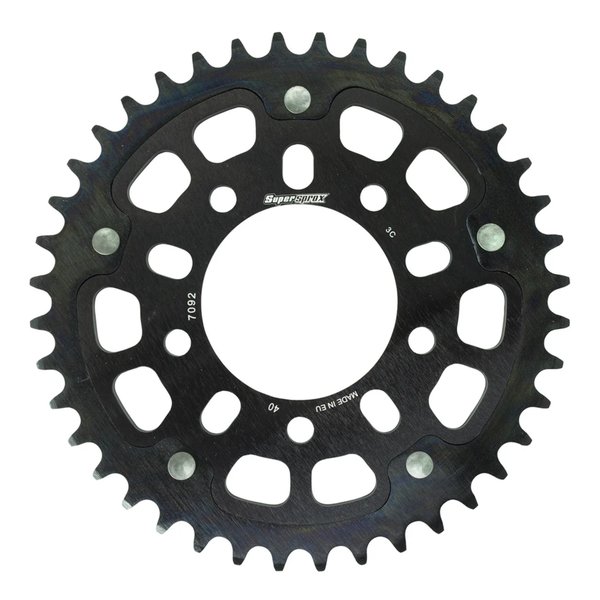 【10日は24時間限定クーポン配布】Supersprox スーパースプロックス SPX REAR STEALTH 7092-40T BLK RST-7092:40-BLK (2587512) 代引不可 送料無料