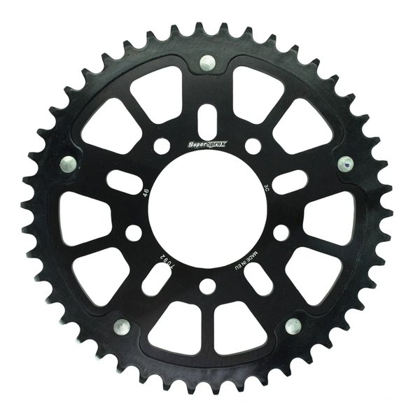 【10日は24時間限定クーポン配布】Supersprox スーパースプロックス SPX REAR STEALTH 7092-46T BLK RST-7092:46-BLK (2587518) 代引不可 送料無料