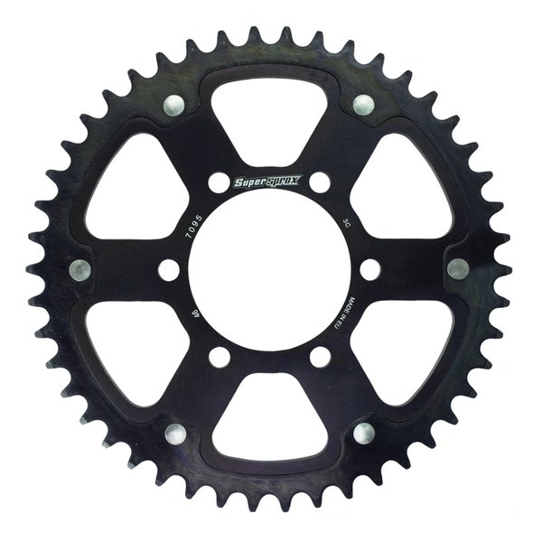 【10日は24時間限定クーポン配布】Supersprox スーパースプロックス SPX REAR STEALTH 7095-46T BLK RST-7095:46-BLK (2587538) 代引不可 送料無料
