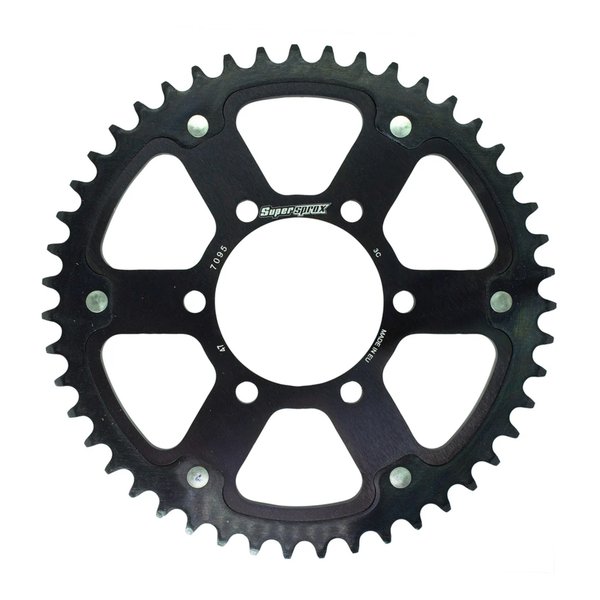 【25日は24時間限定クーポン配布】Supersprox スーパースプロックスSPX REAR STEALTH 7095-47T BLK RST-7095:47-BLK(2587539)代引不可 送料無料|e-zoa SHOP