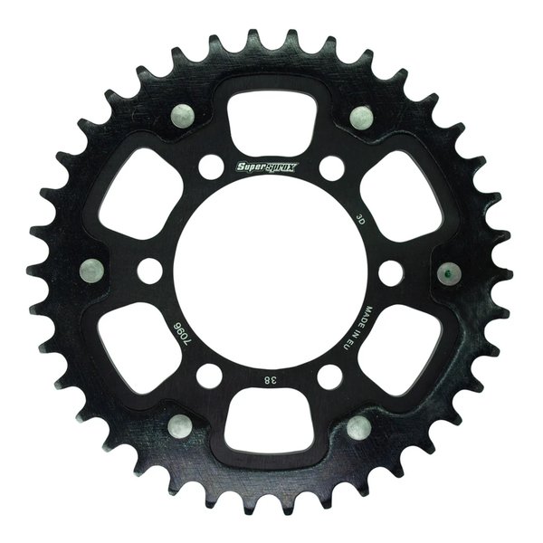 【10日は24時間限定クーポン配布】Supersprox スーパースプロックス SPX REAR STEALTH 7096-38T BLK RST-7096:38-BLK (2587540) 代引不可 送料無料