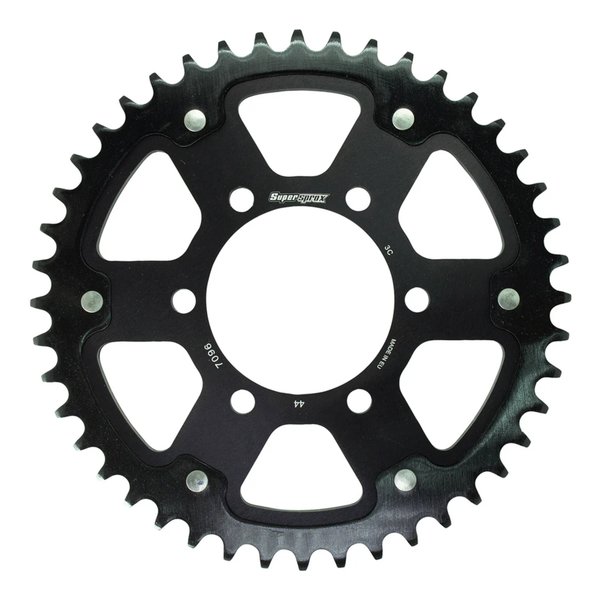 【10日は24時間限定クーポン配布】Supersprox スーパースプロックス SPX REAR STEALTH 7096-44T BLK RST-7096:44-BLK (2587546) 代引不可 送料無料