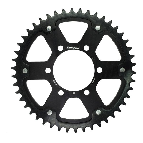 【25日は24時間限定クーポン配布】Supersprox スーパースプロックスSPX REAR STEALTH 7096-47T BLK RST-7096:47-BLK(2587549)代引不可 送料無料|e-zoa SHOP