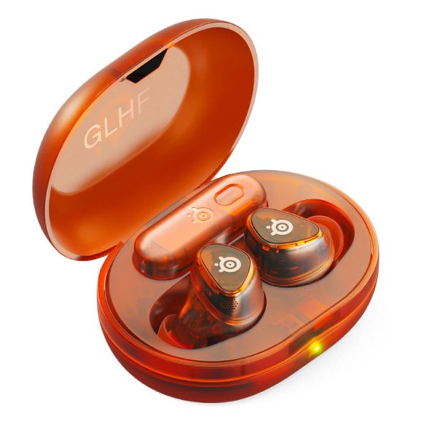 【10日は24時間限定クーポン配布】steelseries スティールシリーズ Arctis GameBuds Glorange 61683 (2659256) 送料無料