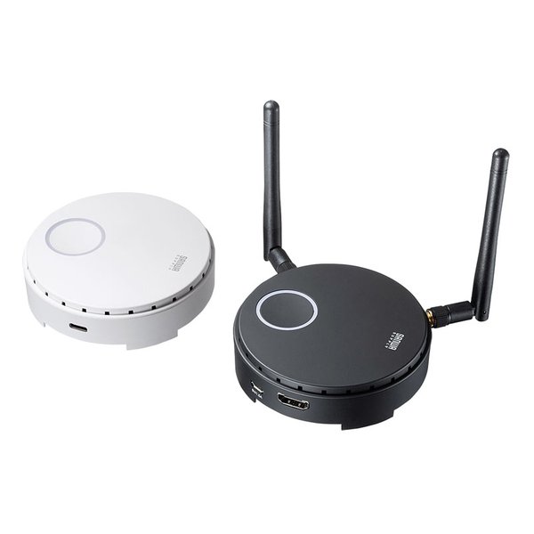 【25日は24時間限定クーポン配布】SANWA SUPPLY サンワサプライワイヤレスHDMIエクステンダー USB3.1 Type-C接続用 VGA-EXWHD6C(2663676)代引不可 送料無料|e-zoa SHOP