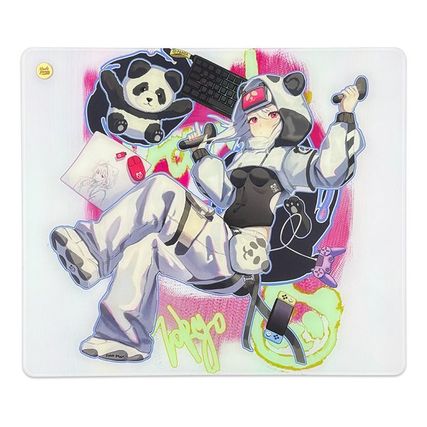 【25日は24時間限定クーポン配布】Uncle Panda(アンクルパンダ)ガラスマウスパッド UP-NODE(2666324)送料無料|e-zoa SHOP