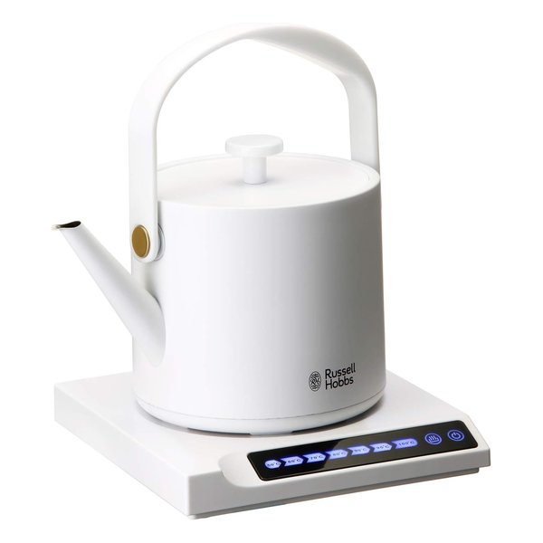 【10日は24時間限定クーポン配布】Russell Hobbs ラッセルホブス Tケトル ホワイト 7106JP-WH (2667032) 送料無料