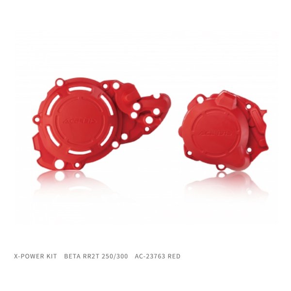 【15日は24時間限定クーポン配布】ACERBIS アチェルビス X-POWER KIT BETA RR2T250 18-24 RD レッド AC-23763RD (2644892) 代引不可 送料無料