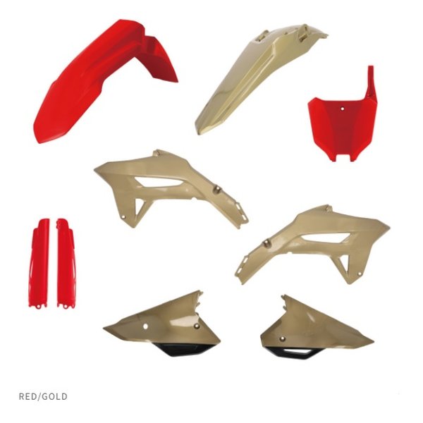 【25日は24時間限定クーポン配布】ACERBIS アチェルビスPLASTICフルキット CRF250R 22-24 RD/GD レッド/ゴールド AC-24559RD/GD(2645131)代引不可 送料無料｜e-zoa SHOP