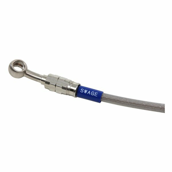 【10日は24時間限定クーポン配布】SWAGE-LINE（スウェッジライン） リアホースKIT SUS クリアコート STP817R (2501488) 代引不可 送料無料