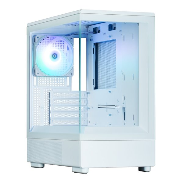 【20日は24時間限定クーポン配布】zalman ザルマン ミニタワー型PCケース P10 White microATX/ピラーレス構造/メッシュパネル/ホワイト P10 White (2610994) 代引不可 送料無料