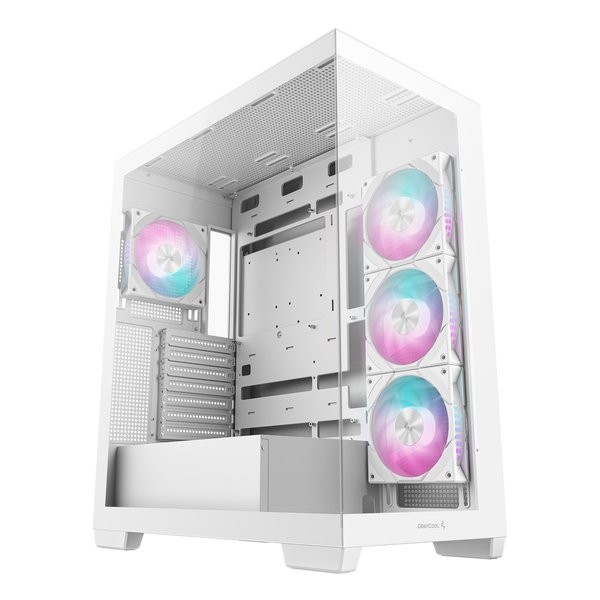 【20日は24時間限定クーポン配布】DEEPCOOL ディープクール ミドルタワー型PCケース CG580 4F WH ATX/アドレサブルRGBファン4基搭載/ホワイト R-CG580-WHADA4-G-1 (2668177) 代引不可 送料無料