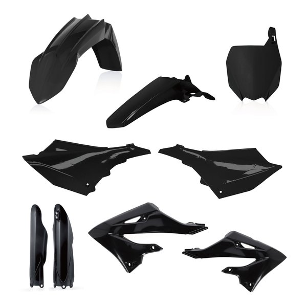 【15日は24時間限定クーポン配布】ACERBIS アチェルビス PLASTICフルキット YZ125/YZ250 22-25 ブラック AC-24929BK (2645248) 代引不可 送料無料