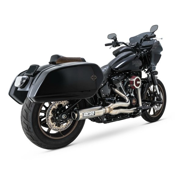 【10日は24時間限定クーポン配布】VANCE&HINES（バンスアンドハインズ） Supersport 2-1 ステンレス マフラー SOFTAIL M8 18-24 27337 (2630453) 代引不可 送料無料