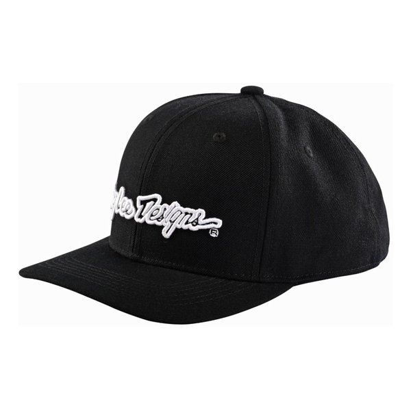 【10日は24時間限定クーポン配布】RS TAICHI アールエスタイチ ＳＩＧＮＡＴＵＲＥ ＣＵＲＶＥＤ ＳＮＡＰＢＡＣＫ ＨＡＴ ＢＫ／ＷＨ TDA042BK01 (2636911) 代引不可 送料無料