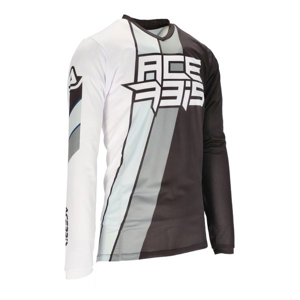 【10日は24時間限定クーポン配布】ACERBIS アチェルビス J-TRACK FOURジャージ ブラック/ホワイト ３ＸＬサイズ AC-25038BK/WH6 (2645310) 代引不可 送料無料