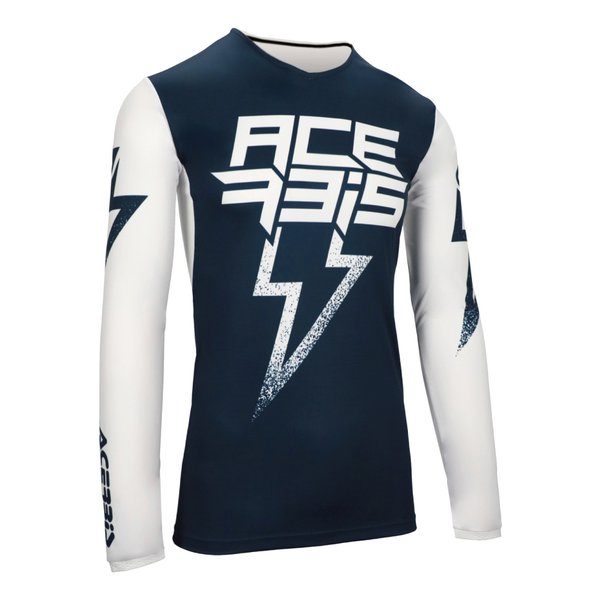【10日は24時間限定クーポン配布】ACERBIS アチェルビス X-FLEX BLIZZARDジャージ ブルー/ホワイト ３ＸＬサイズ AC-26037BL/WH6 (2645546) 代引不可 送料無料