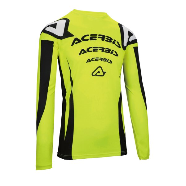 【10日は24時間限定クーポン配布】ACERBIS アチェルビス J-TRACK NASCARジャージ イエロー/ブラック Ｍサイズ AC-26042YL/BK2 (2645619) 代引不可 送料無料