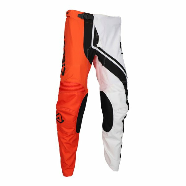 【15日は24時間限定クーポン配布】ACERBIS アチェルビス TRACKパンツ CONNECTION ホワイト/オレンジ ３６ AC-26059WH/OR5 (2645700) 代引不可 送料無料