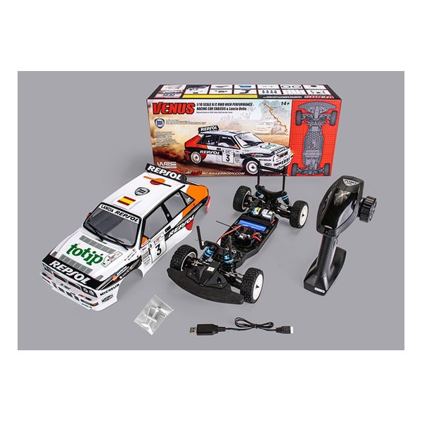 【15日は24時間限定クーポン配布】Killerbody（キラーボディ） RTR RCカー R/C RWD高性能レーシングカーシャーシ＆ランサー 1:10スケール 48837R (2673177) 代引不可 送料無料
