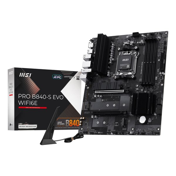 【20日は24時間限定クーポン配布】MSI エムエスアイ PRO B840-S EVO WIFI6E PROB840SEVOWIFI6E (2673923) 送料無料