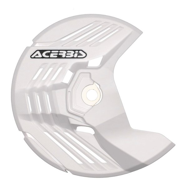 【20日は24時間限定クーポン配布】ACERBIS アチェルビス LINEAR フロントディスクカバー KHGS ホワイト AC-26107WH (2645719) 代引不可 送料無料