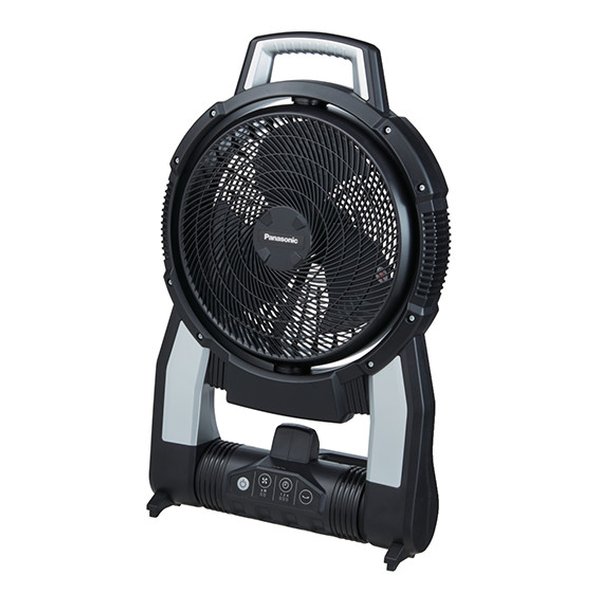 【10日は24時間限定クーポン配布】Panasonic パナソニック 工事用充電扇風機 14.4V/18V/黒 EZ37A4-B (2675954) 送料無料