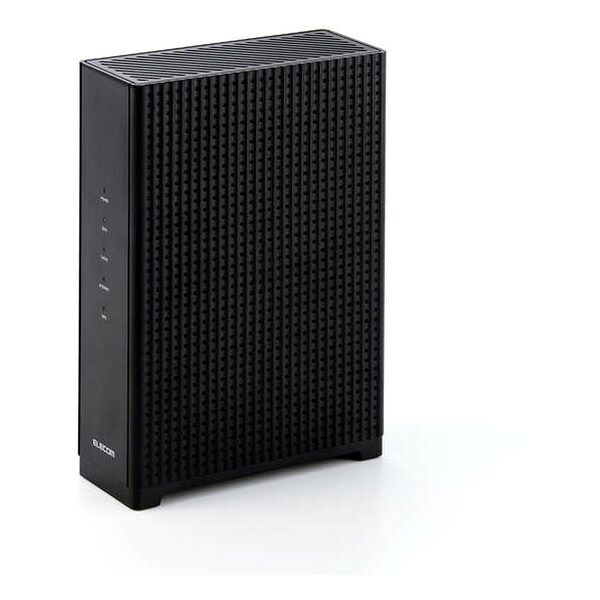 【20日は24時間限定クーポン配布】ELECOM エレコム Wi-Fi 7 5764+688Mbps セキュリティ搭載2.5Gルーター WRC-BE65QSD-B (2667550) 送料無料