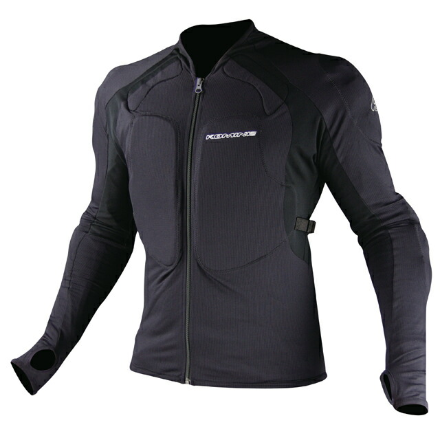 【20日は24時間限定クーポン配布】KOMINE コミネ SK-625ARMORED TOP UNDER WEAR L 04-625/BK/L (2200120) 代引不可 送料無料