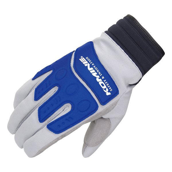 【10日は24時間限定クーポン配布】KOMINE コミネ GK-785 INSTRUCTOR W-GLV GRY/BLU L 06-785/GY/BL/L (2478551) 代引不可 送料無料