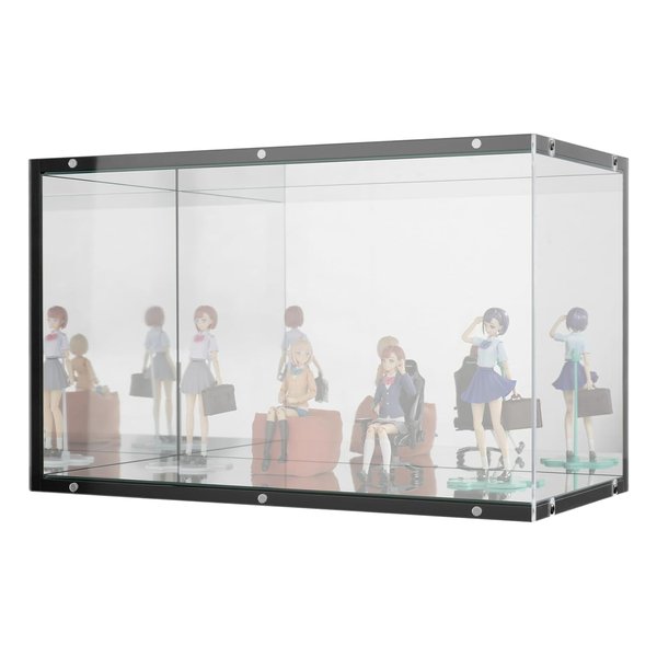 【25日は24時間限定クーポン配布】Bauhutte バウヒュッテピラーレスフィギュアケース BHS-50C-BK(2676168)代引不可｜e-zoa SHOP