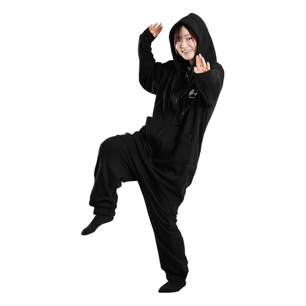 【10日は24時間限定クーポン配布】Bauhutte バウヒュッテ ダメ着XV スウェット Lサイズ BAL-001L-BK (2676651) 代引不可