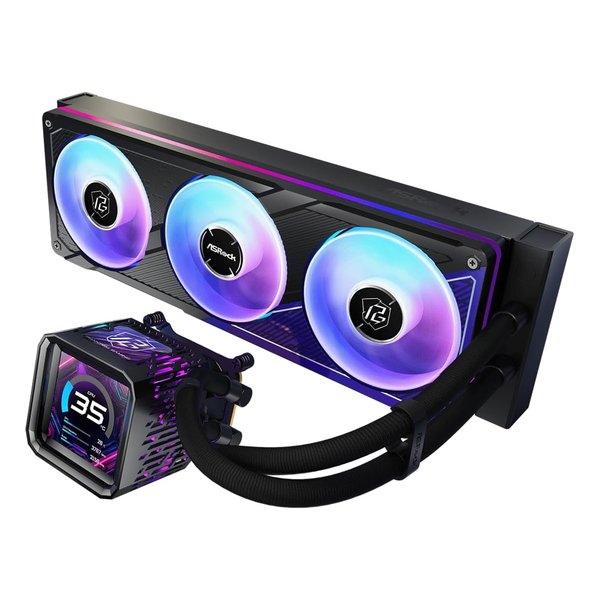 【15日は24時間限定クーポン配布】ASRock アスロック Phantom Gaming 360 LCD オールインワン水冷クーラー 90-APGA36-BAAGA5 (2676391) 代引不可 送料無料