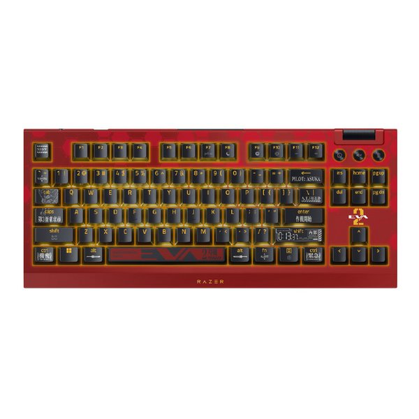 【30日は24時間限定クーポン配布】Razer レーザーBlackWidow V4 TKL HyperSpeed EVANGELION EVA-02 RZ03-05481000-R3A1(2675995)送料無料｜e-zoa SHOP