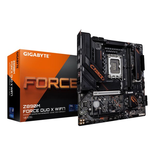 【20日は24時間限定クーポン配布】GIGABYTE ギガバイト Z890M FORCE DUO X WIFI7 マザーボード Z890MFORCEDUOXWIFI7 (2678576) 送料無料 25,404円