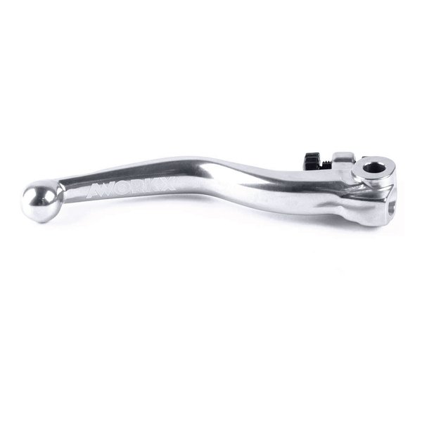 【20日は24時間限定クーポン配布】AWORKX アウォークス 鍛造 ブレーキレバー HUSQVARNA 22-23/GASGAS 21-23 シルバー AW-20318 (2646103) 代引不可 送料無料