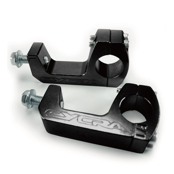【20日は24時間限定クーポン配布】Cycra サイクラ Uクランプセット STD 7/8バー対応 ブラック CY24092BK (2646219) 代引不可 送料無料