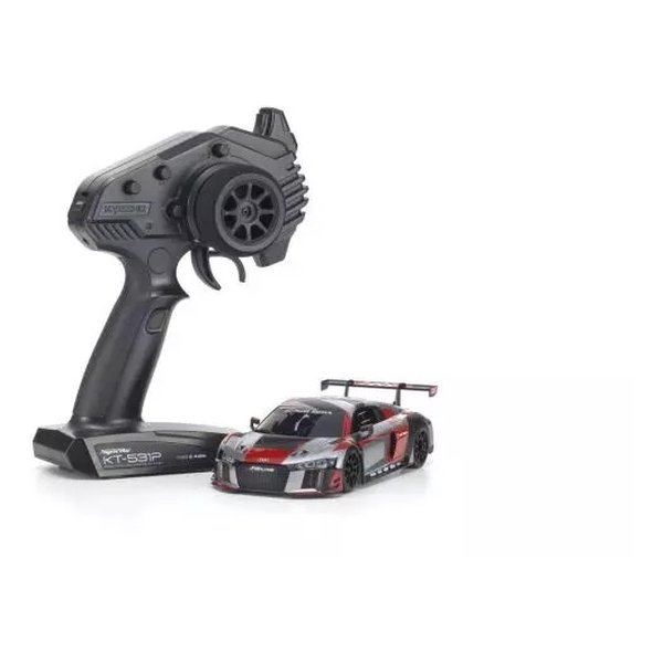 【20日は24時間限定クーポン配布】京商(KYOSHO)ミニッツRWD MR-04 レディセット Audi R8 LMS 2016 グレー/レッド 32357RGB(2672528)代引不可 送料無料|e-zoa SHOP