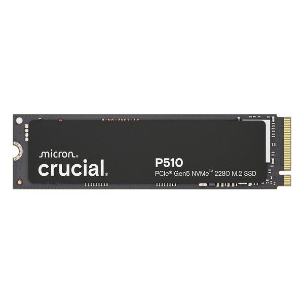【25日は24時間限定クーポン配布】crucial クルーシャルP510 1TB PCIe Gen5 NVMe M.2 SSD CT1000P510SSD8(2681620)送料無料｜e-zoa SHOP
