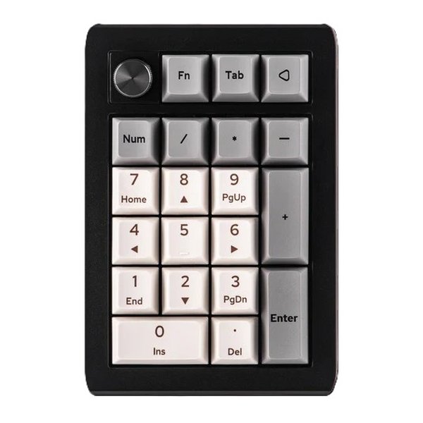 【25日は24時間限定クーポン配布】EPOMAKER（エポメーカー）EK21 VIAガスケットテンキー ゼブラスイッチ/ブラックシルバー EM-EK21-BS-ZB(2679231)送料無料｜e-zoa SHOP