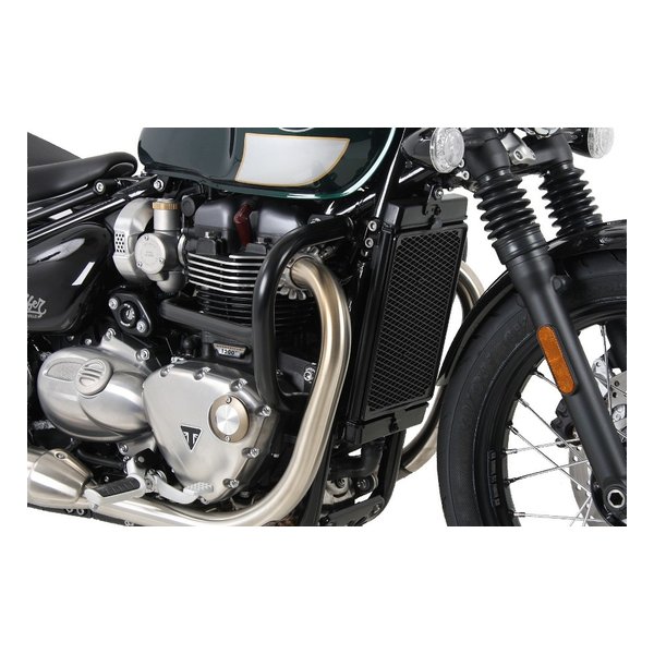 【25日は24時間限定クーポン配布】HEPCO&BECKER（ヘプコアンドベッカー）エンジンガード ブラック Bonneville Bobber 17-23 50175580001(2631127)代引不可 送料無料｜e-zoa SHOP